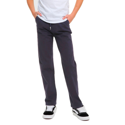 Брюки школьные для мальчика Синий Мир WHL8309A-F39 тёмно синие 1